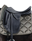 E1 OLIVE SAND SADDLE PAD - E1 Equine Sport